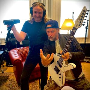 Read more about the article THE HALO EFFECT in studio for new material.