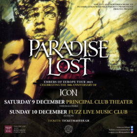 Read more about the article PARADISE LOST – live σε Αθήνα και Θεσσαλονίκη για τα 30 χρόνια του “ICON”