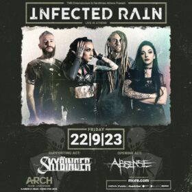Read more about the article INFECTED RAIN live στην Αθήνα