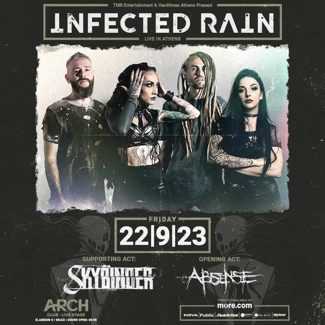 You are currently viewing INFECTED RAIN live στην Αθήνα