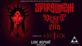 Read more about the article SPIRAL METH / DESSERT NEAR THE END / I ABYSSICK at Temple of Athens 23/09/2023 Live Report