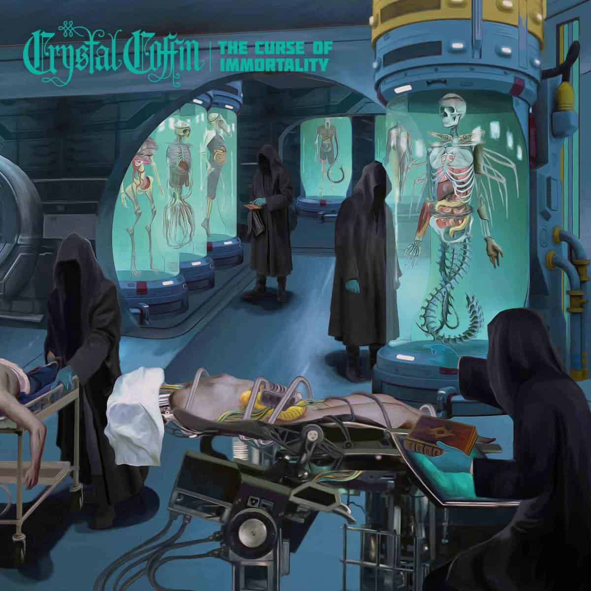 You are currently viewing CRYSTAL COFFIN Σήμερα 31/10/2023, η κυκλοφορία του νέου album τους “The Curse of Immortality”