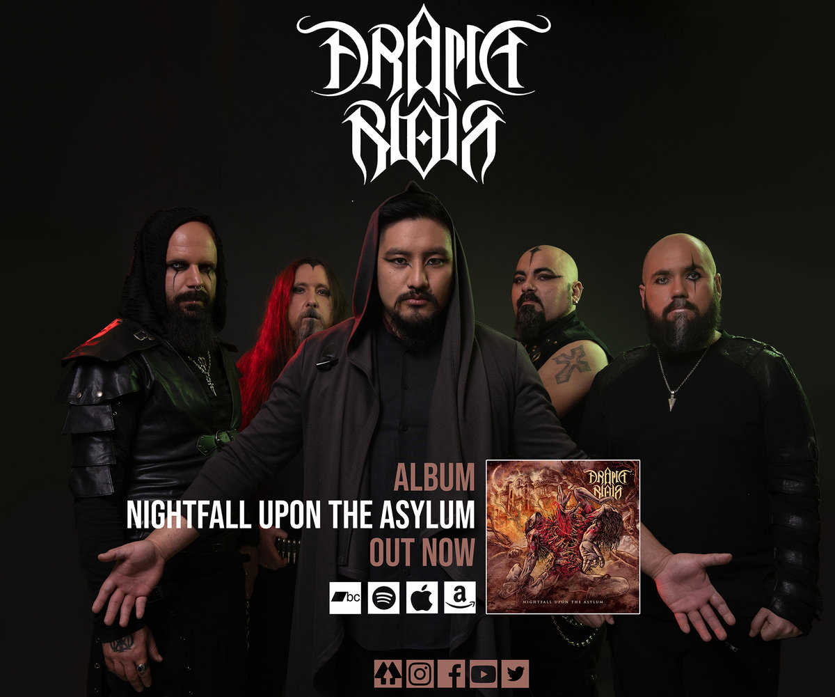 You are currently viewing DRAMA NOIR – “Nightfall Upon The Asylum” single(video)