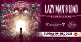 Read more about the article Οι LAZY MAN’S LOAD παρουσιάζουν το “Saints Full Of Sin” την Κυριακή 10 Δεκεμβρίου στο ΚΥΤΤΑΡΟ. Μαζί τους οι SPEKTRVM και οι THE RIPPLES