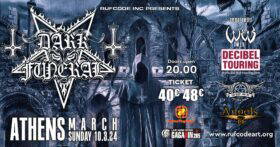 Read more about the article DARK FUNERAL + special guests W.E.B. live στο Gagarin 205 την Κυριακή 10 Μαρτίου 2024
