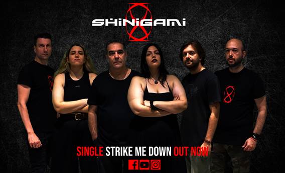 You are currently viewing Οι Αθηναίοι metallers Shinigami, παρουσιάζουν το single “Strike Me Down” (video)