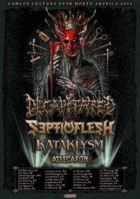 Read more about the article Οι DECAPITATED και οι SEPTICFLESH ανακοινώνουν την περιοδεία “Cancer Culture Over North America 2024” με τους KATAKLYSM!