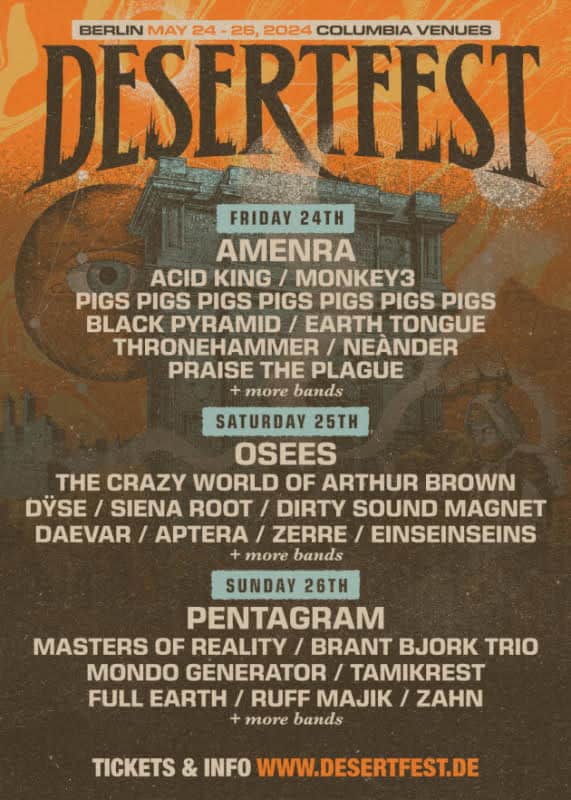 You are currently viewing Το DESERTFEST BERLIN αποκαλύπτει το πρόγραμμα της πρώτης ημέρας!!