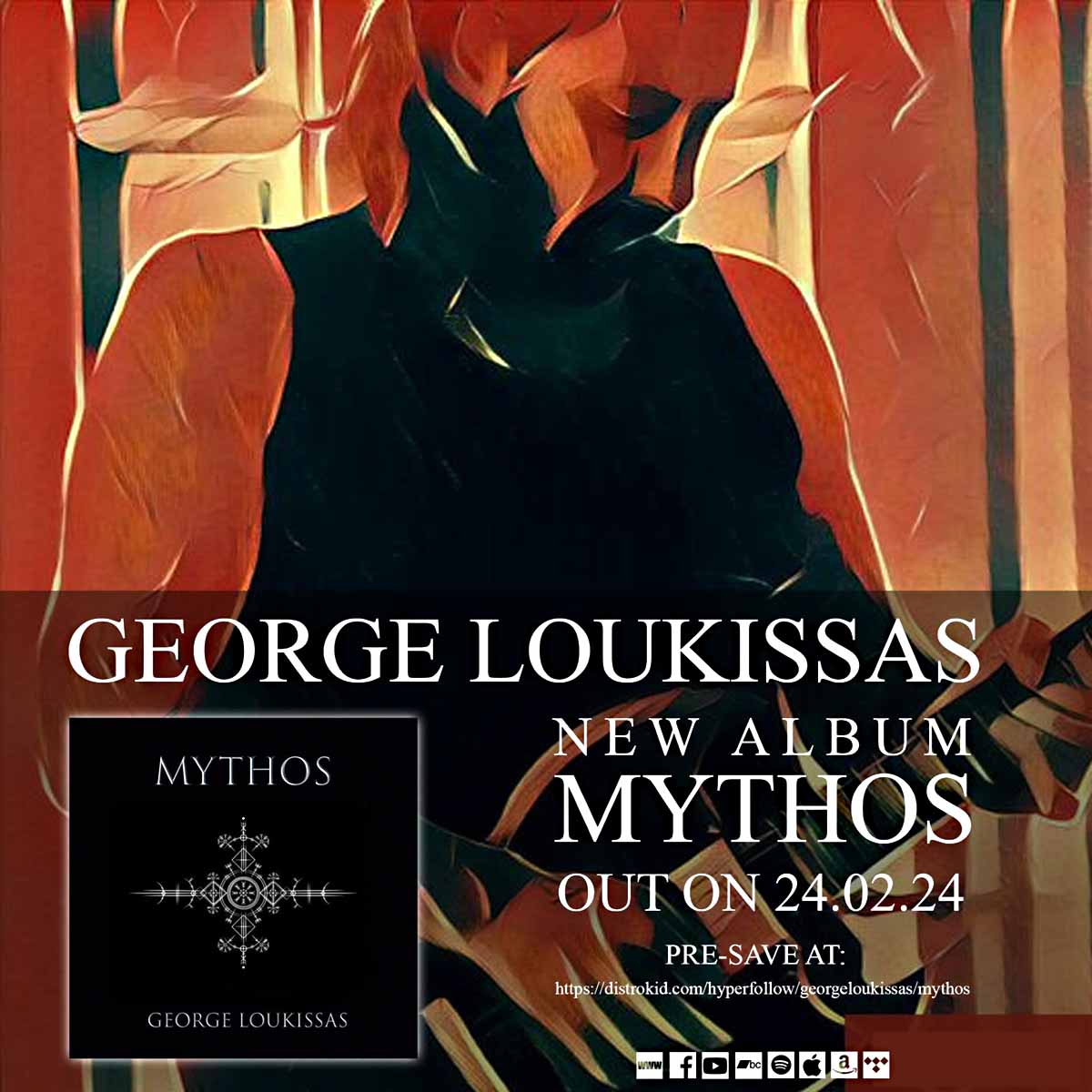 You are currently viewing GEORGE LOUKISSAS – νέο άλμπουμ “MYTHOS” + νέο βίντεο για το single “MEDUSA” 