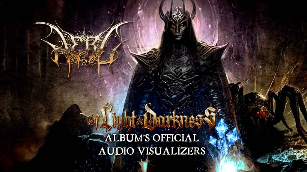 You are currently viewing Οι Herc παρουσιάζουν τη νέα YouTube λίστα,”Of Light and Darkness / Official Audio Visualizers”!