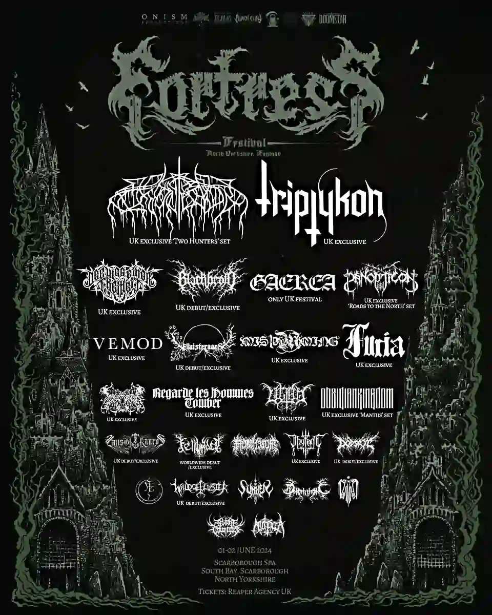 You are currently viewing With the additions of VEMOD and DOMHAIN the lineup of FORTRESS FESTIVAL is completed