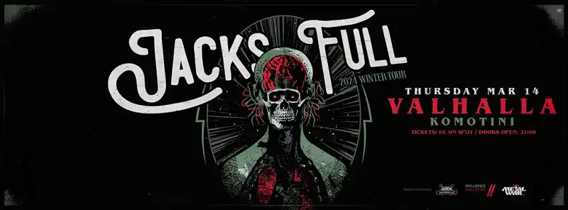 Read more about the article Οι JACKS FULL ξεκίνησαν την χειμερινή τους περιοδεία για το 2024 και εισβάλουν, στις μουσικές…