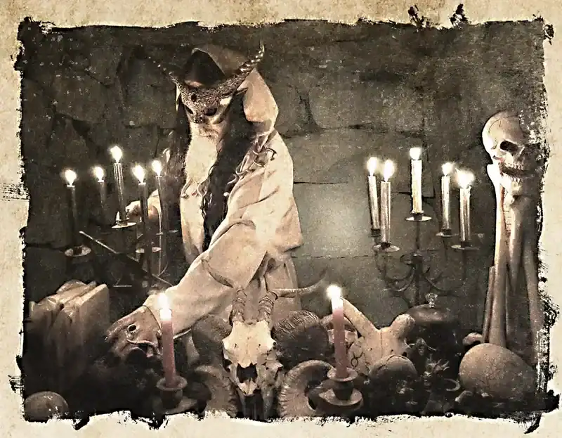 You are currently viewing Black metallers Temple of the Beast released their debut mini-album “Geminian Arcana”