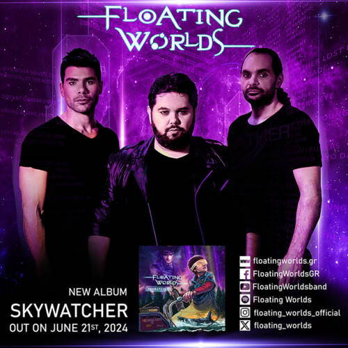 Read more about the article FLOATING WORLDS το νέο album “Skywatcher” κυκλοφορεί 21 Ιουνίου 2024…+ single “Hello From Out There” official video