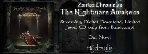 Read more about the article FORBIDDEN MYTH – νέο άλμπουμ “Zantea Chronicles : The Nightmare Awakens”
