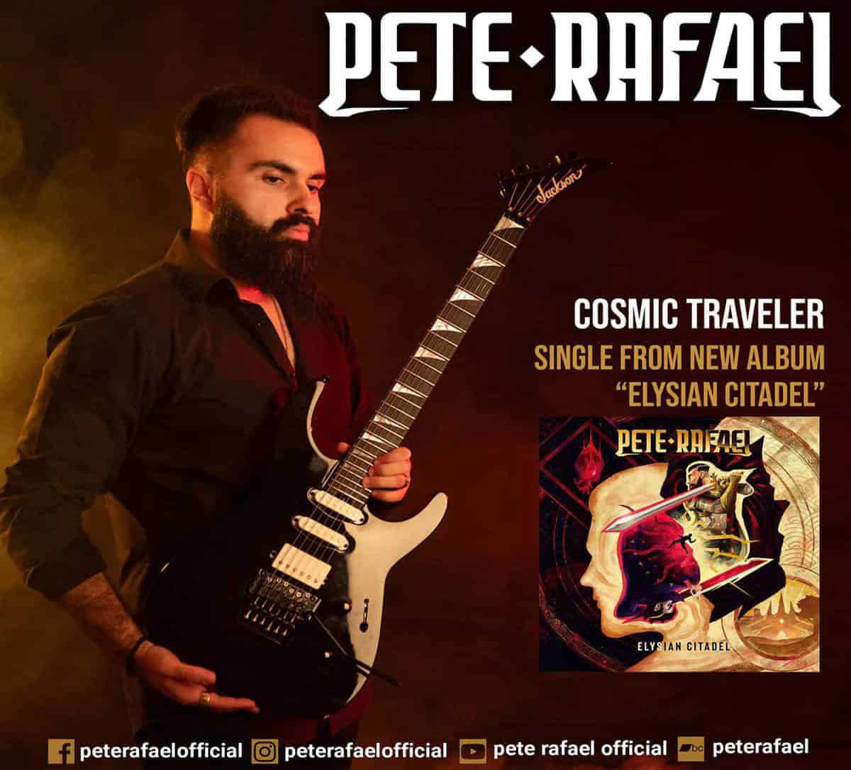 You are currently viewing O PETE RAFAEL κυκλοφόρησε το νέο single “Cosmic Traveler” !