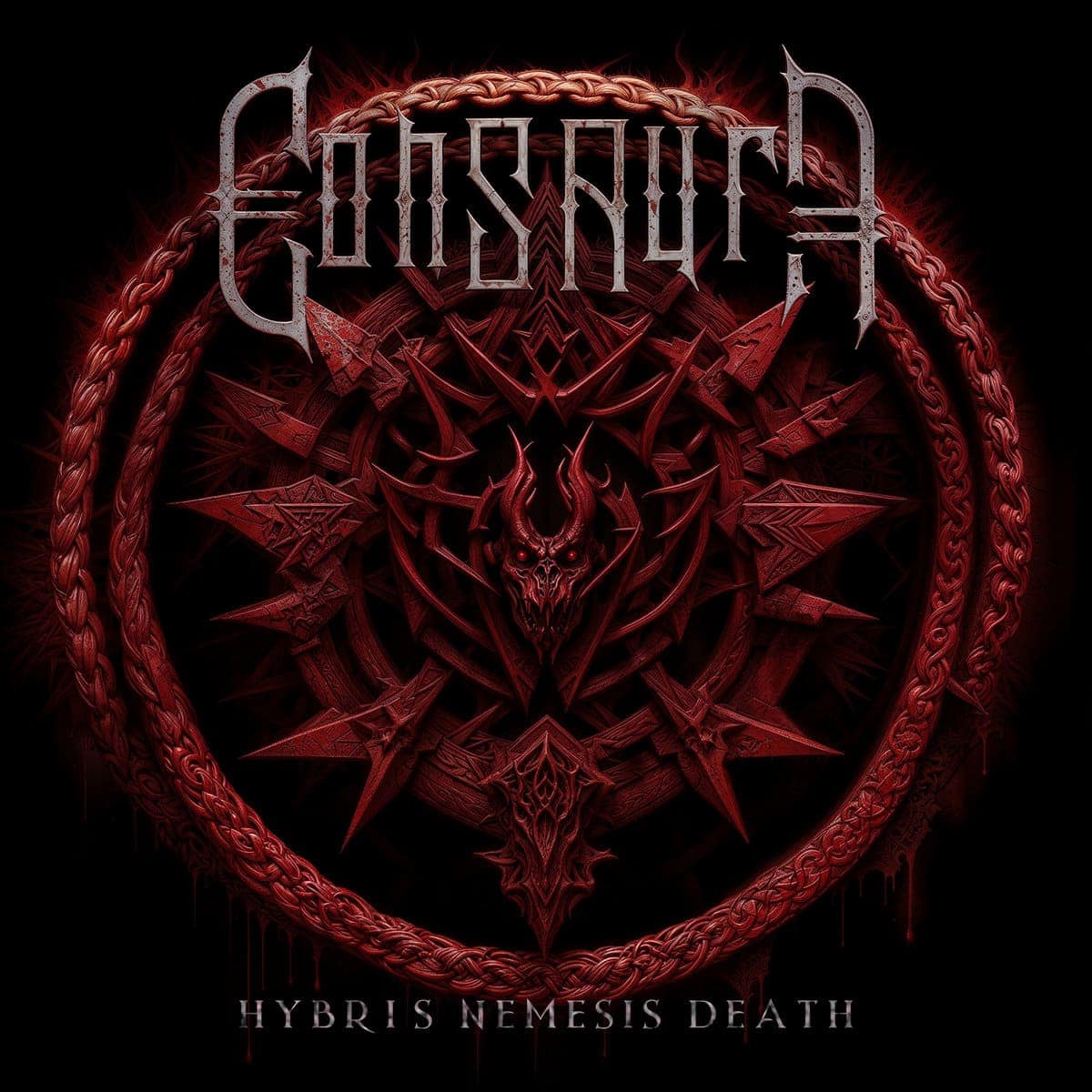Read more about the article Eons Aura – “Hybris- Nemesis- Death” album review