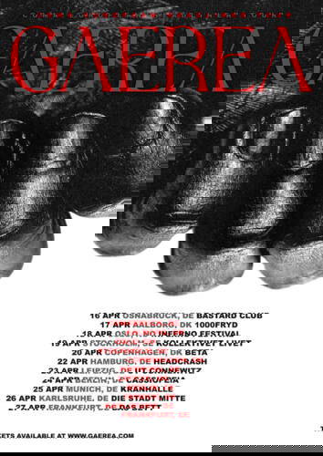 Read more about the article Οι GAEREA σε περιοδεία στην Ευρώπη για το 2025 ‘Coma’ Headline Tour