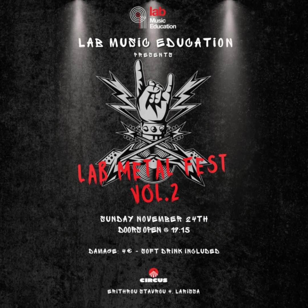 Read more about the article LAB Metal Fest Vol.2 | 24 / 11 / 2024 @ Circus Entertainment Hub – Larisa