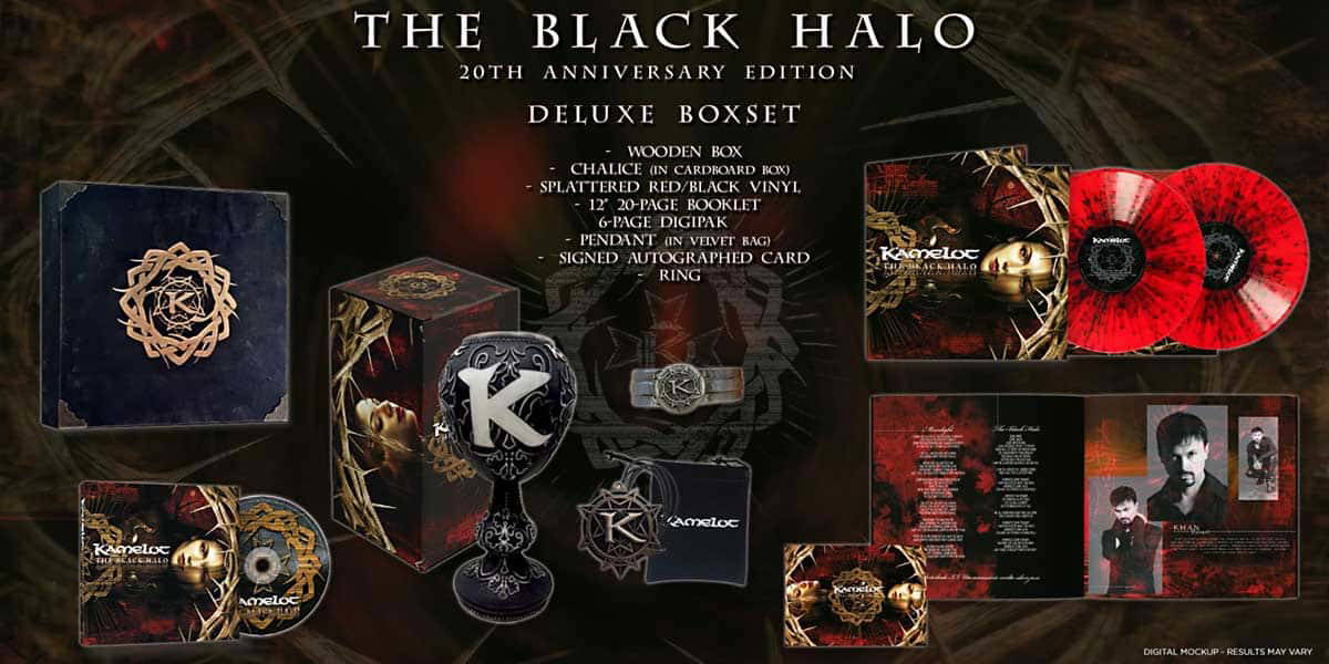 You are currently viewing Οι KAMELOT γιορτάζουν την 20η επέτειο του «The Black Halo» με ολοκαίνουργιες επανεκδόσεις!