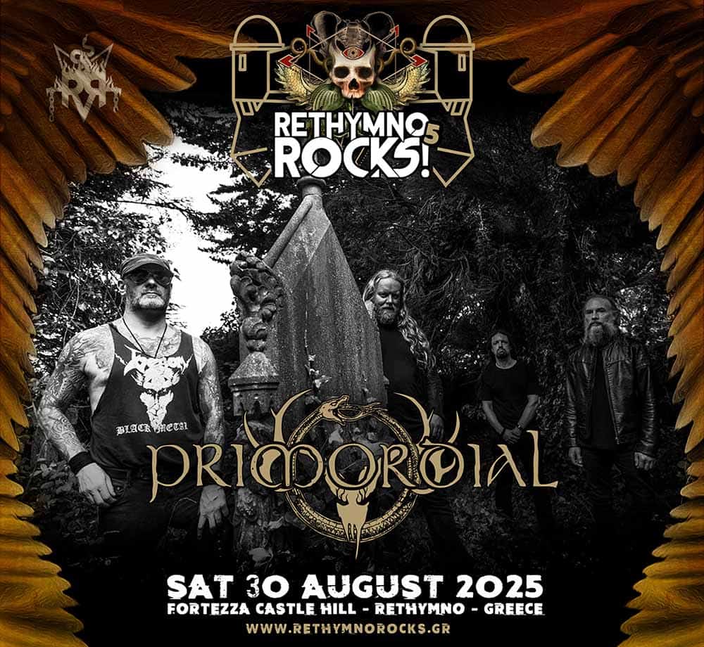 Read more about the article Το Rethymno Rocks! #5 υποδέχεται τους Primordial.