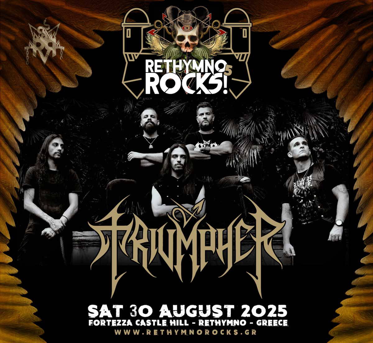 Read more about the article Το Rethymno Rocks! #5 υποδέχεται τους Triumpher!