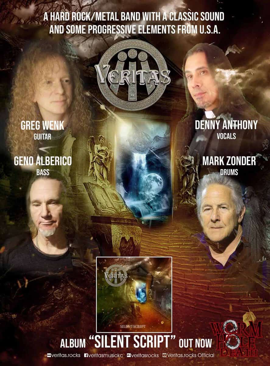 Read more about the article Veritas – Το Album “Silent Script” Κυκλοφορεί Στις 21 Μαρτίου Από Την Wormholedeath!