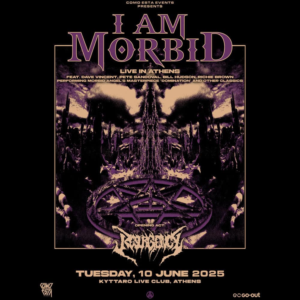 Read more about the article Οι I AM MORBID Zωντανά στην Αθήνα