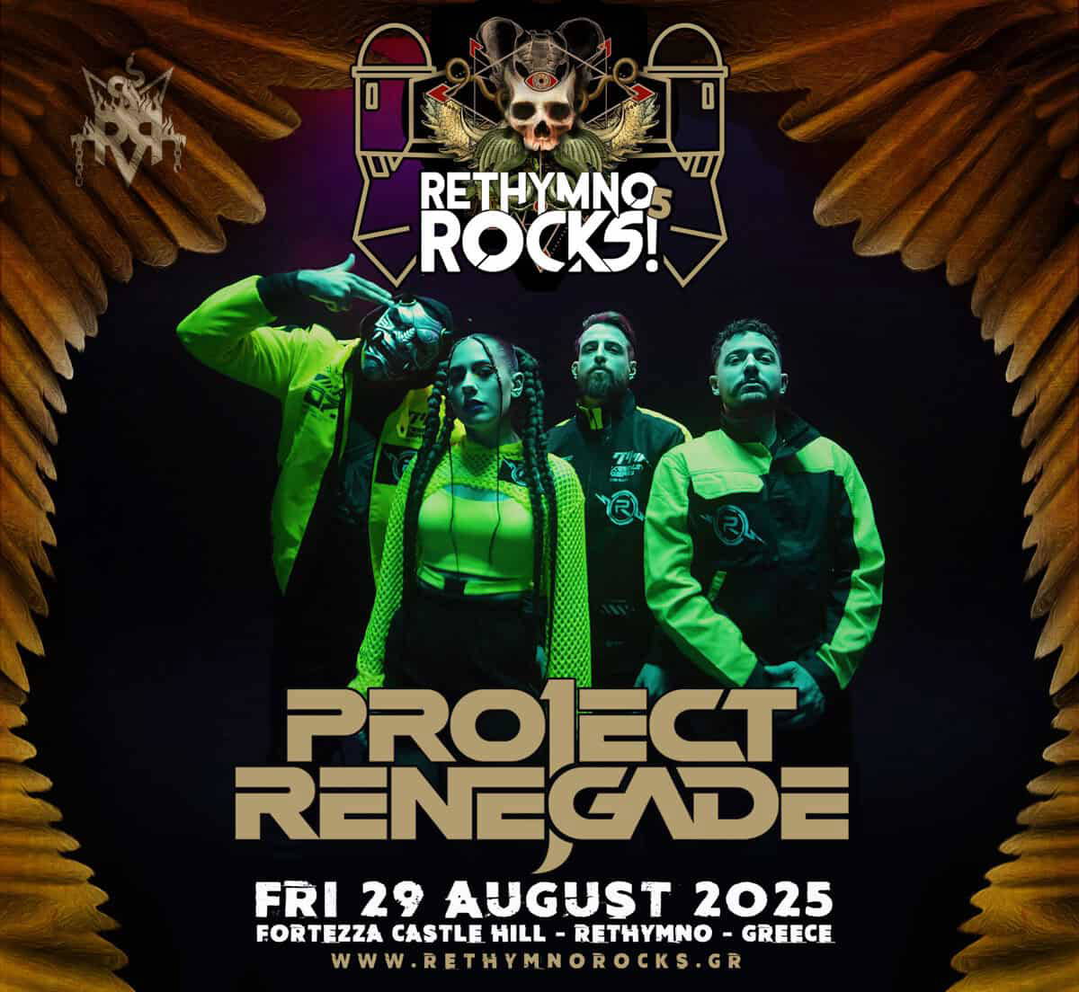 Read more about the article Το Rethymno Rocks υποδέχεται τους Project Renegade.