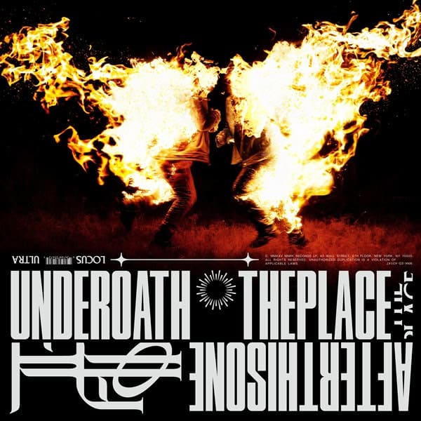 UNDEROATH - The Place After This One album cover release via MNRK HEAVY