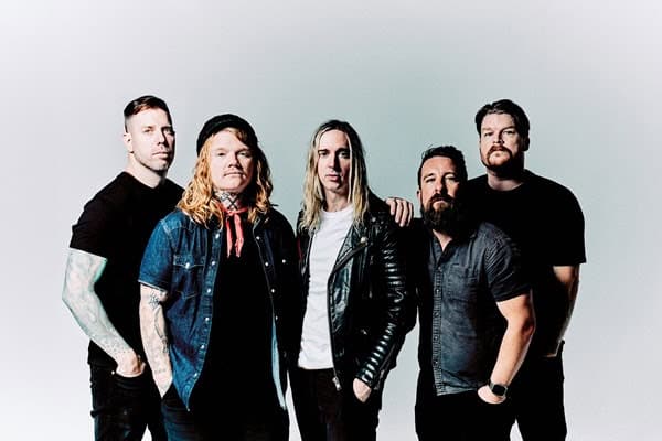 UNDEROATH photo band of the "THE PLACE AFTER THIS ONE" album
