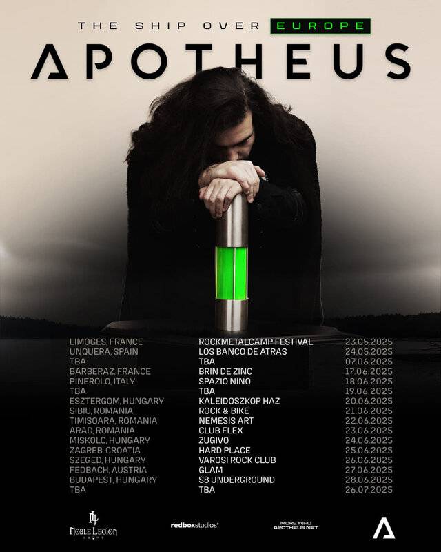 Apotheus ευρωπαϊκή περιοδεία 2025