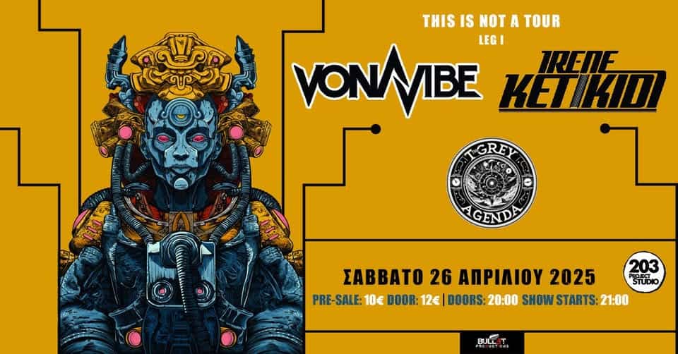 Read more about the article Vonavibe & Irene Ketikidi w/ Gray Agenda @ Studio 203 (Ioannina)