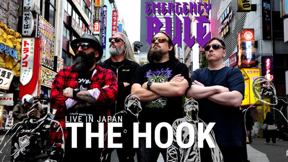 You are currently viewing EMERGENCY RULE drop explosive live film clip for “The Hook”, shot in Japan