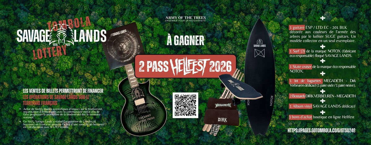 Read more about the article Οι Savage Lands θα διοργανώσουν συνέντευξη Τύπου στο Hellfest 2025 (EU)