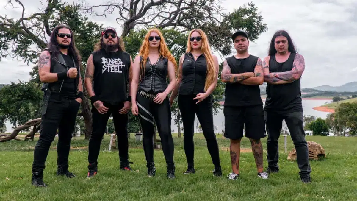 Read more about the article Οι BLADES OF STEEL συνεργάζονται με την Prika Amaral των NERVOSA στο νέο single “Riders Of The Night”