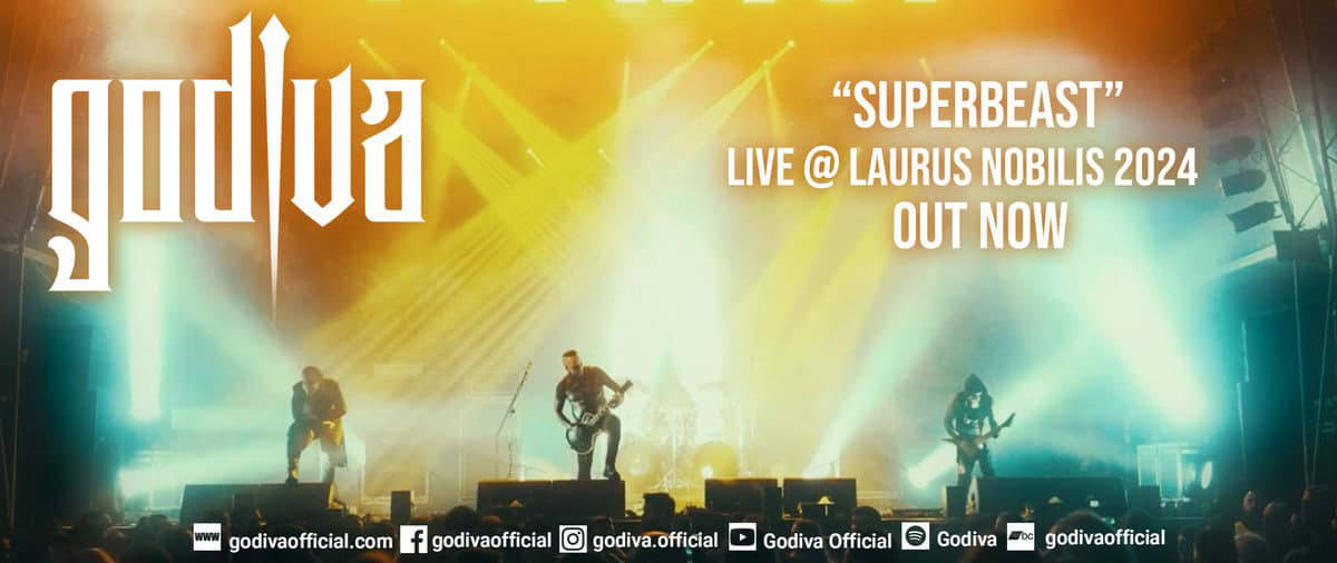 Read more about the article Οι Πορτογάλοι GODIVA ανακοινώνουν το νέο live video για το “Superbeast” και τις επερχόμενες ζωντανές τους εμφανίσεις