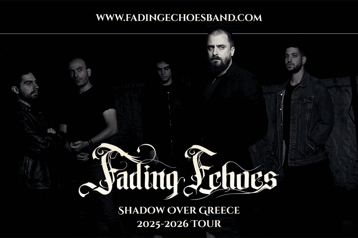 FADING ECHOES – Shadow Over Greece Tour: The Final Act στο Cafe Santan στον Βόλο (27/02/2026)