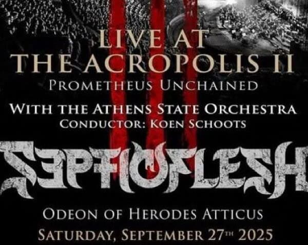 Live Report: Septicflesh με την Κρατική Ορχήστρα Αθηνών…