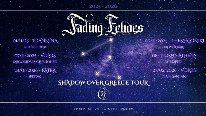 Read more about the article Οι FADING ECHOES ανακοινώνουν το “Shadow Over Greece” tour