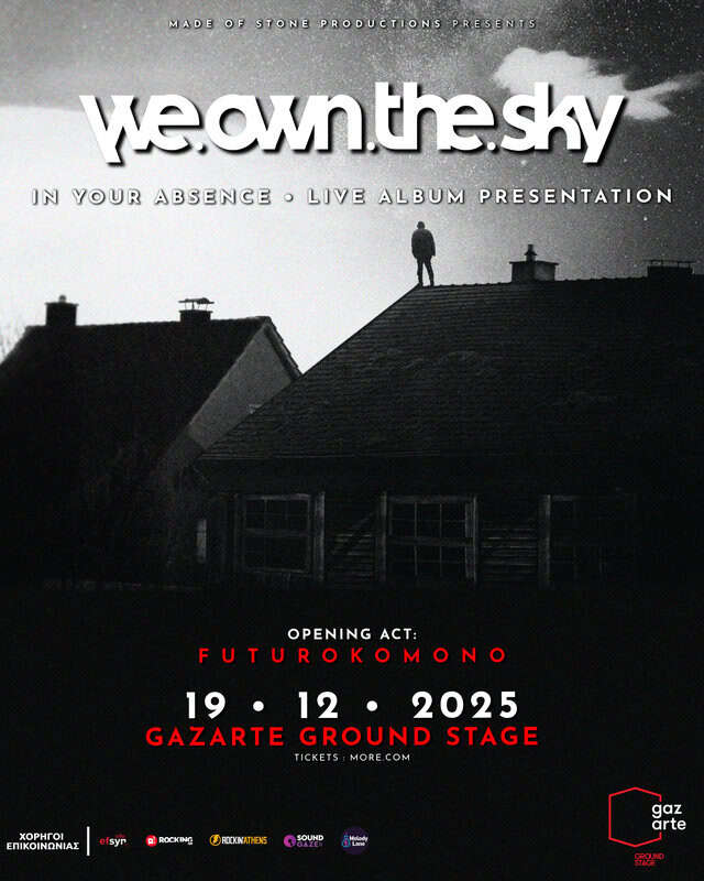 You are currently viewing WE.OWN.THE.SKY LIVE PRESENTATION “IN YOUR ABSENCE” @ Gazarte 19.12.25
