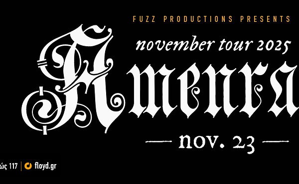 Live Report: Amenra (Floyd Live Music Venue – Athens – Greece, 23/11/2025)