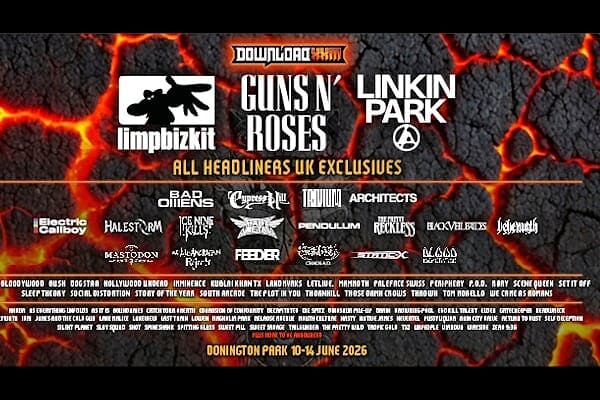 LIMP BIZKIT, GUNS N’ ROSES and LINKIN PARK…