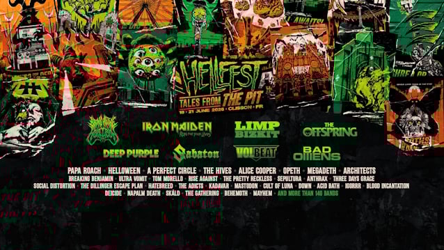 You are currently viewing Το Hellfest 2026 ανακοίνωσε 183 μπάντες μεταξύ των οποίων και οι headliners IRON MAIDEN, BRING ME THE HORIZON, LIMP BIZKIT και THE OFFSPRING
