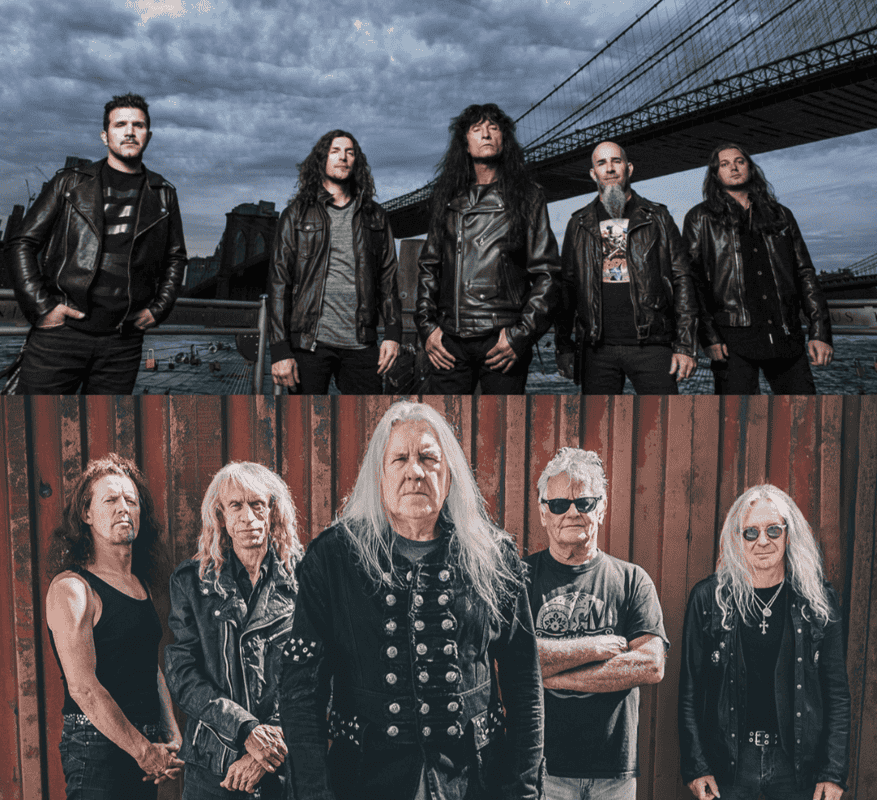 Read more about the article SAXON και ANTHRAX στην Ελλάδα το 2026