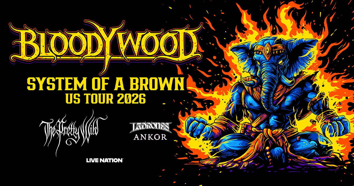 Οι Ινδοί BLOODYWOOD ανακοίνωσαν την “System Of A Brown” περιοδεία τους