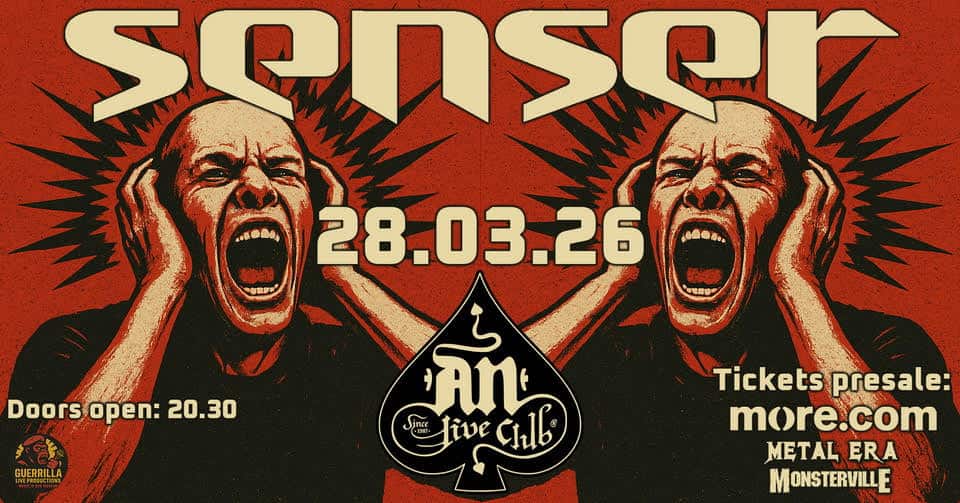 SENSER live in Athens | 28.03.26, An Club