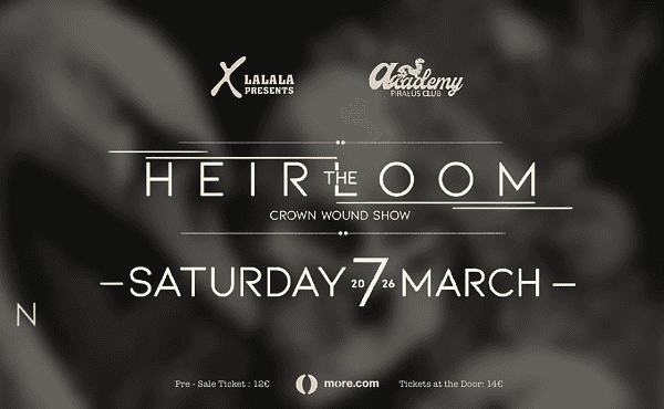 Οι OATHSWAN κλείνουν τον κύκλο του “The Heirloom” με ένα live στο Piraeus Club Academy στις 7 Μαρτίου