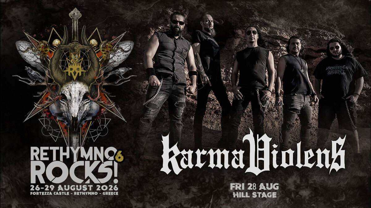 You are currently viewing Οι KARMA VIOLENS στο RETHYMNO ROCKS! #6