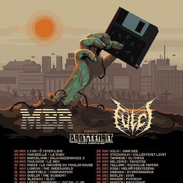 Οι Master Boot Record και οι Fulci ανακοινώνουν μια αποκλειστική co-headlining περιοδεία.